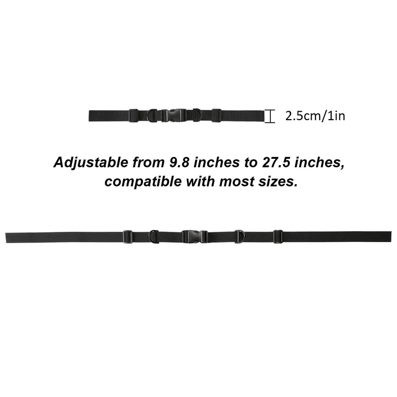 2 шт. рюкзак нагрудный ремень Регулируемый грудной с пряжкой для пеших прогулок и