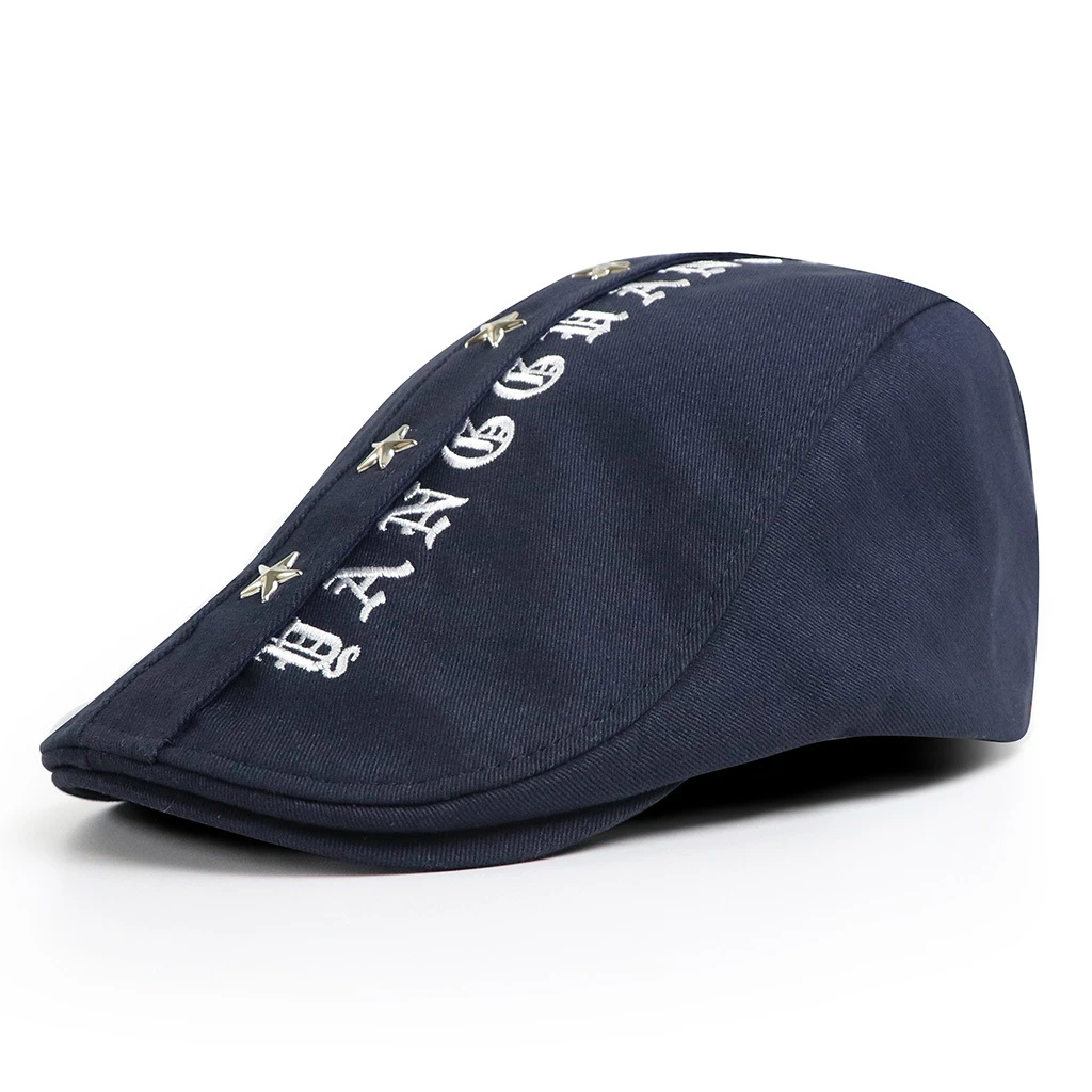 New Fashion Men Women Beret Visor Cap Letter Embroidery Spring Autumn Bone Hats Casquette Casual Gorras Cap