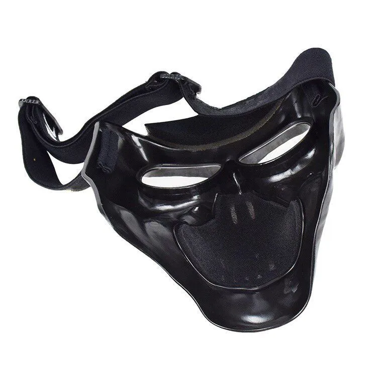 Камуфляж скелет маска полная защита лица маска Для мужчин смерти голова ужас армии вентиляторы шар для макияжа тактический CS оборудования Для мужчин t