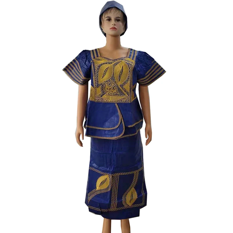 MD традиционная африканская одежда костюм вышивка Дашики Топы Базен riche юбка