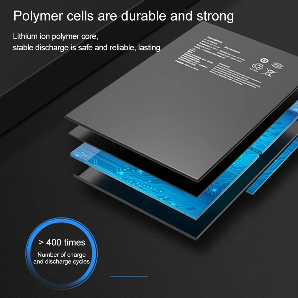 

PINZHENG 7306mAh Tablet Battery For Apple iPad Pro 9.7 inch High Capacity Battery A1673 A1674 A1675 Replacement Bateria + Tools