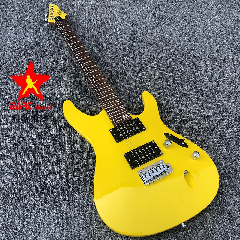 

2020 высокое качество Eart электрогитара WZ-2310 китайская лучшая электрогитара Ультратонкий корпус черный фурнитура Бесплатная доставка
