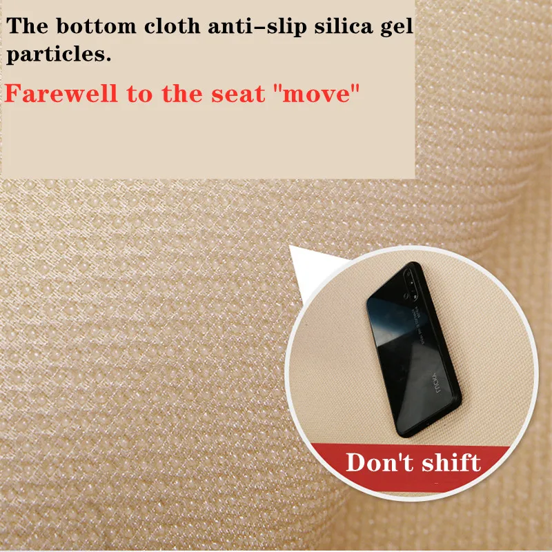 

Car Seat Cover Protector Auto Mesh Front Backrest Seat Cushion Pad Universal PU Leather Non Slide Seats Cover Water Proof