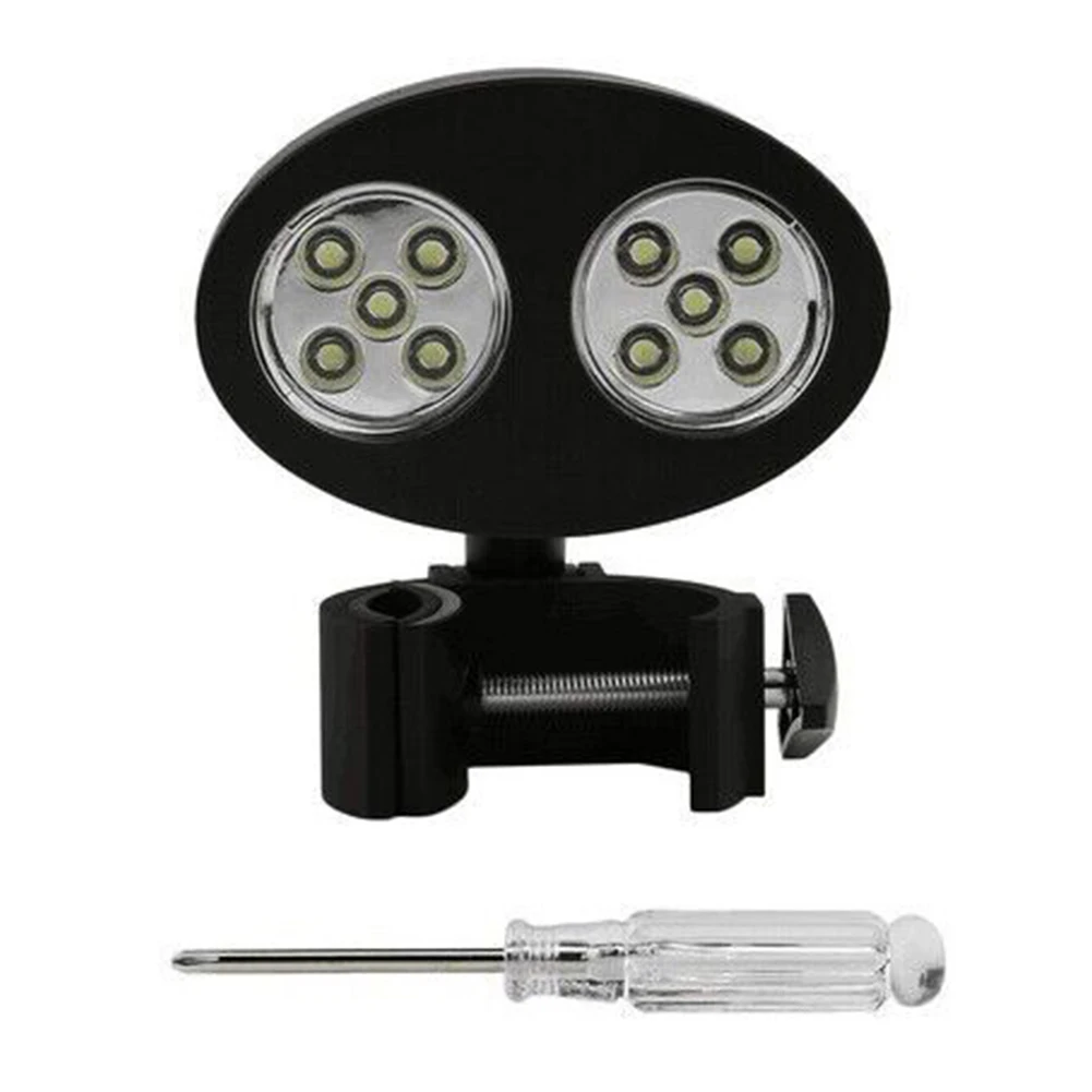 

Adjustable Brightness Handle Mount 100LM Outdoor BBQ Grill Light Super Bright Portable With 10 LEDs 360 Rotation Lamp Camping