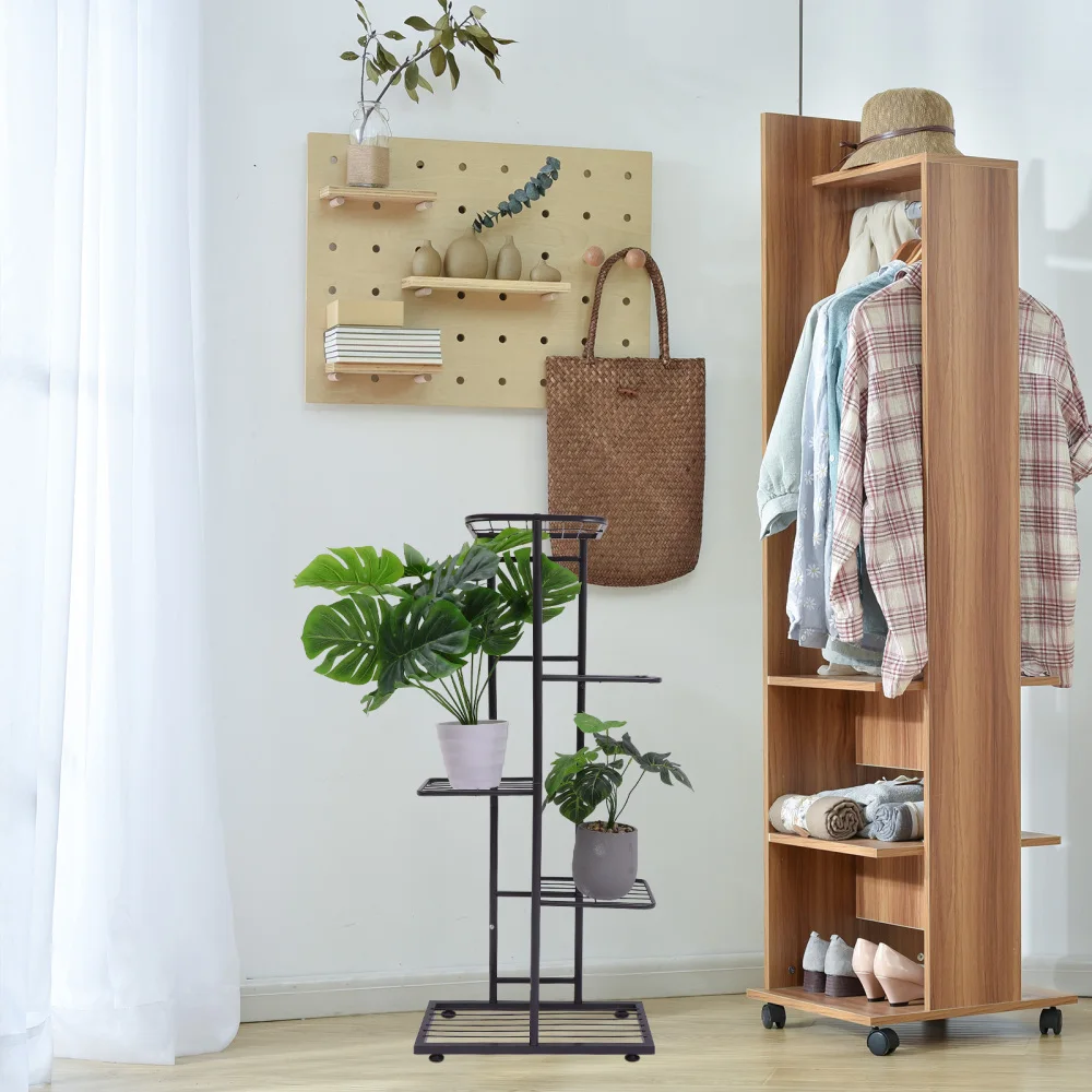 

1Pc Flowerpot Storage Rack Garden Balcony Flowerpot Place Rack Plant Rack