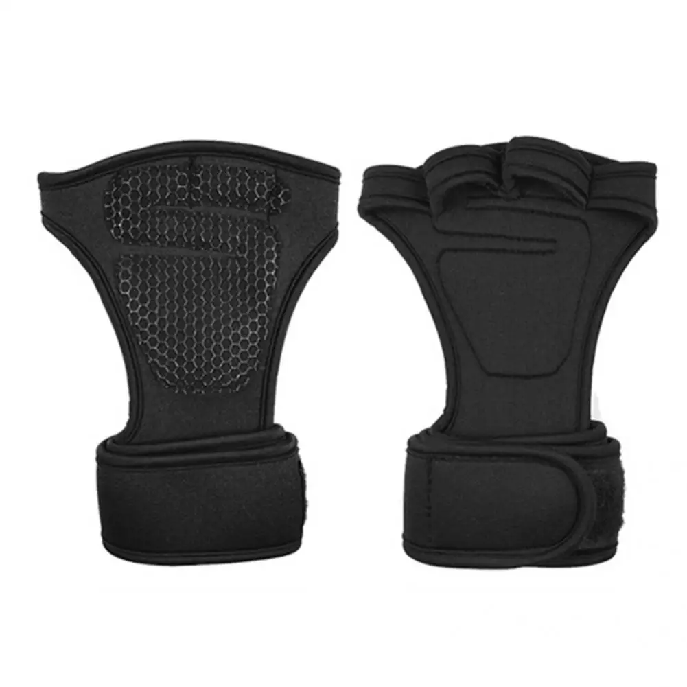 

Half-Finger 1 Pair Wearable Weight Lifting Training Gloves Lightweight Weight Lifting Gloves Skin-friendly for Running