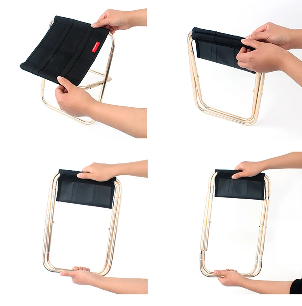 Легкий стул для рыбалки портативный складной рюкзак кемпинг ткань Оксфорд