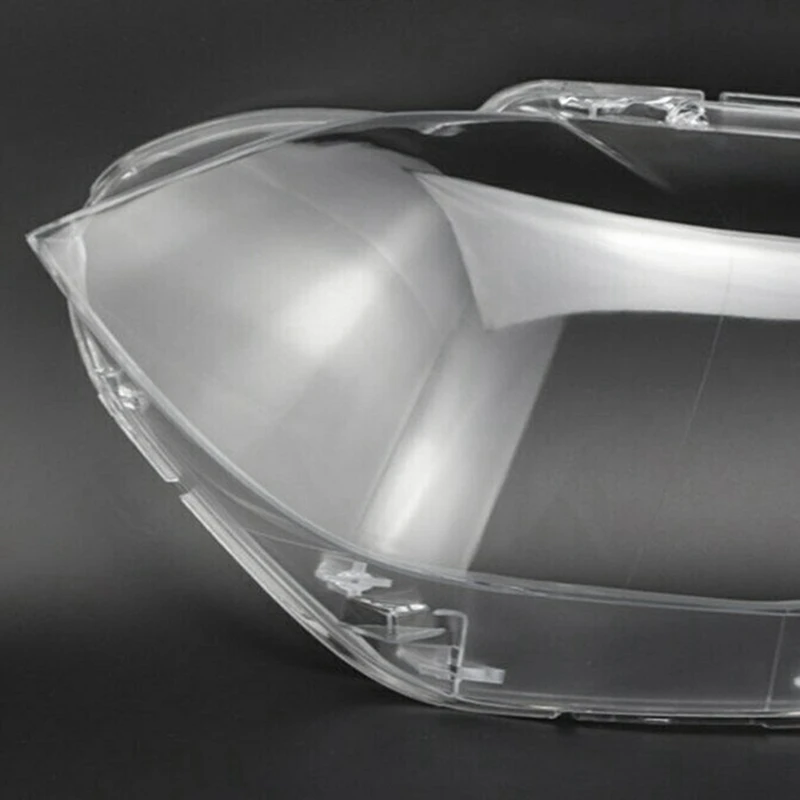 

Side For-BMW X5 F15 X6 F16 2014-2018 Car Headlight Lens Cover head light lamp Transparent Lampshade