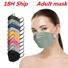 Респираторная маска ffp2 kn95, защитный респиратор для защиты от повреждений, новый цвет