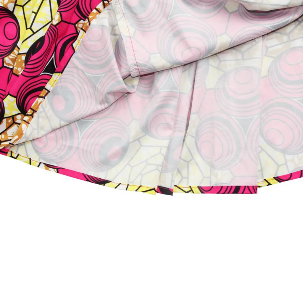 Женские юбки весна сексуальные с цифровым принтом карманами выше колена