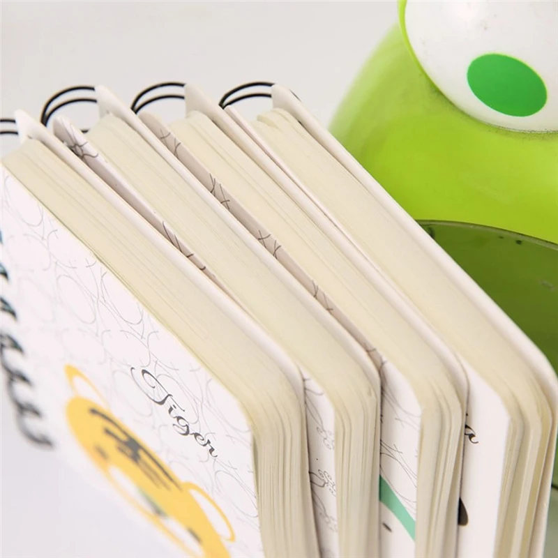 

Mini Rollover Portable Coil Notebook Cactus Cartoon Animal Notepad Diary Writting Paper Memorandum School Supplies Stationery
