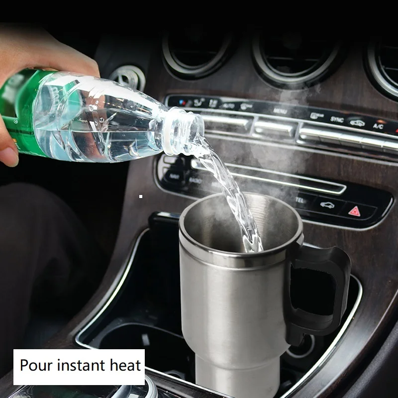 Портативная электрическая Автомобильная сохраняющая тепло 12 в 500 мл дорожная