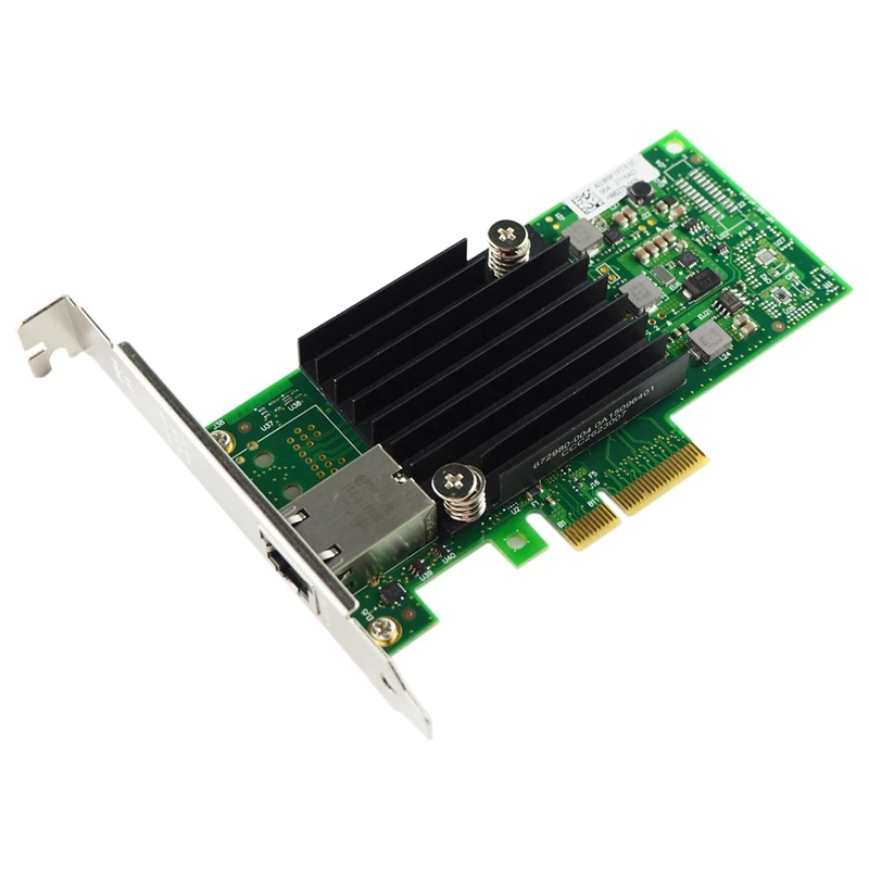 Сетевая карта 10 Гб PCI E NIC с чипом Intel ELX550AT одним портом RJ45 адаптером Express Ethernet LAN