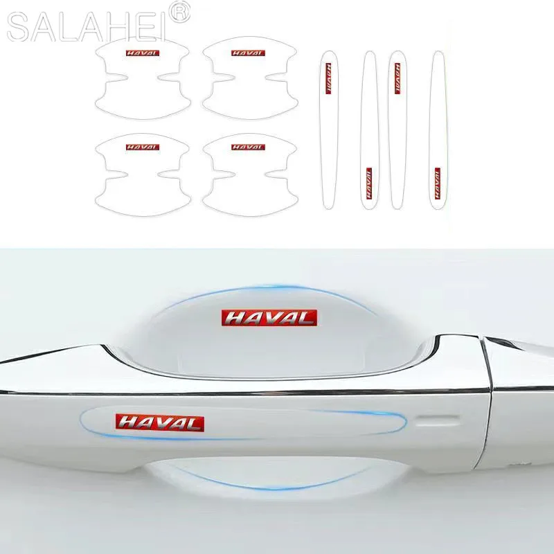 

TPU Car Door Bowl Handle Transparent Invisible Sticker For Great Wall Haval/Hover H1 H2 H3 H5 H6 F7X H7 H4 H8 H9 M4 F5 F7 F9 H2S