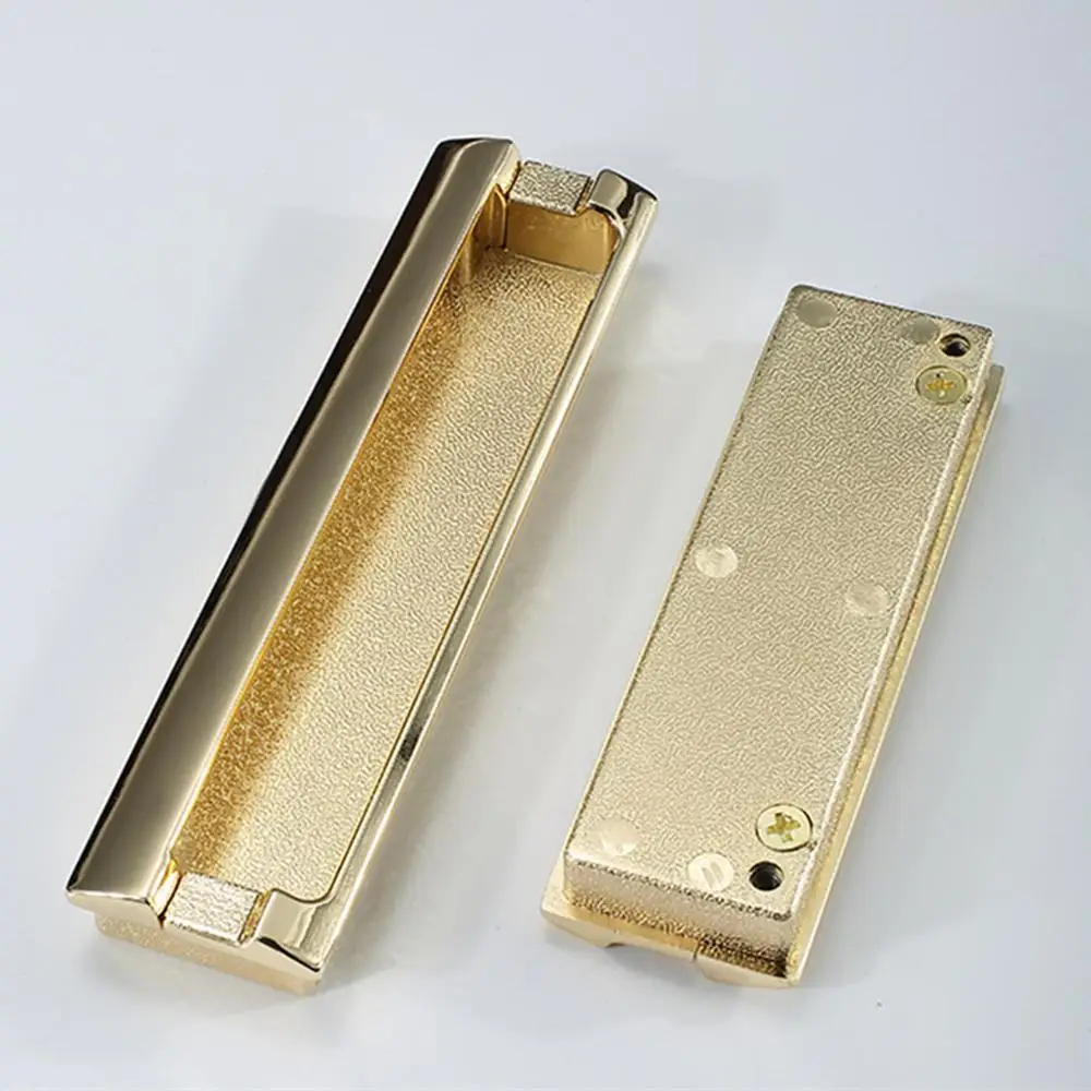 Золотая дверная ручка для шкафа роскошный гардероб обуви современный