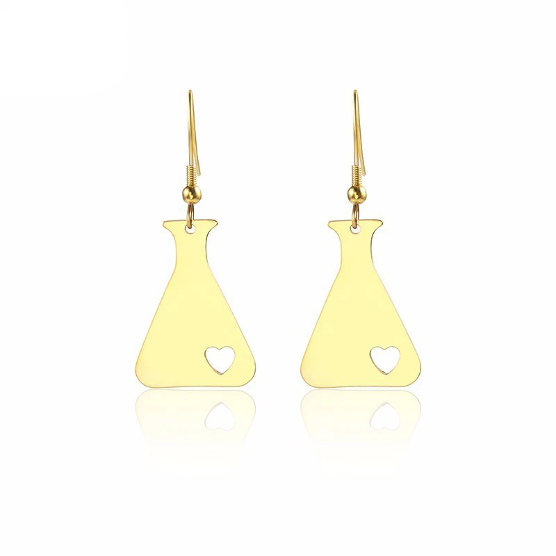 RIR оборудование для химической лаборатории из нержавеющей стали серьги капельки