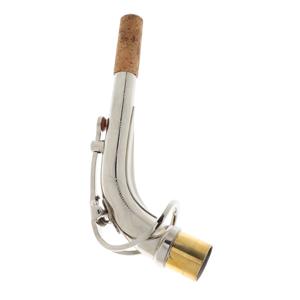 Практичный никелированный ЭБ альт-саксофон изгиб шеи резьба по дереву для