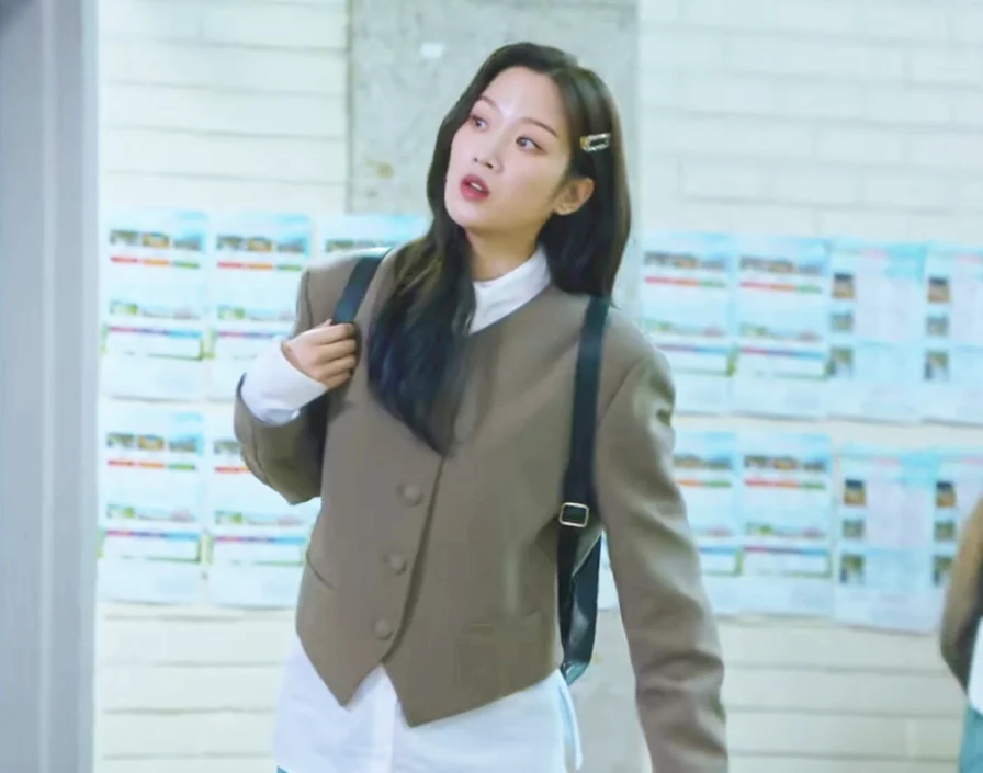 Женский блейзер Корейская Драма ТВ Звезда Луна Ga Молодежная короткая куртка