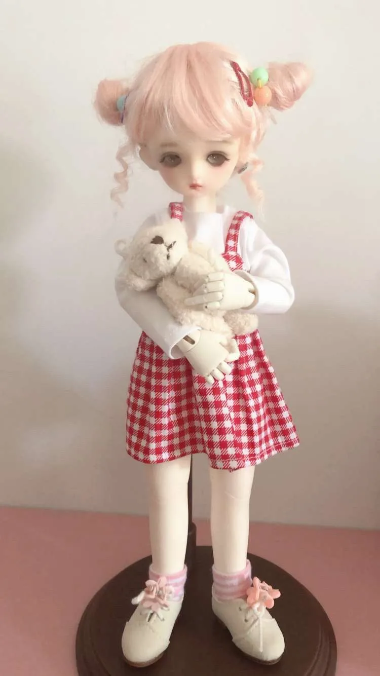 1/6 BJD одежда аксессуары пальто+ юбка+ носки+ футболка кукольные наряды для BJD/SD yosd, не включены кукла, обувь, парик и другие E2583