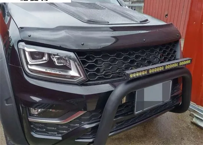 Автомобильная быстрая Передняя Сетчатая Маска крышка АБС-гриля решетка для VW amarok