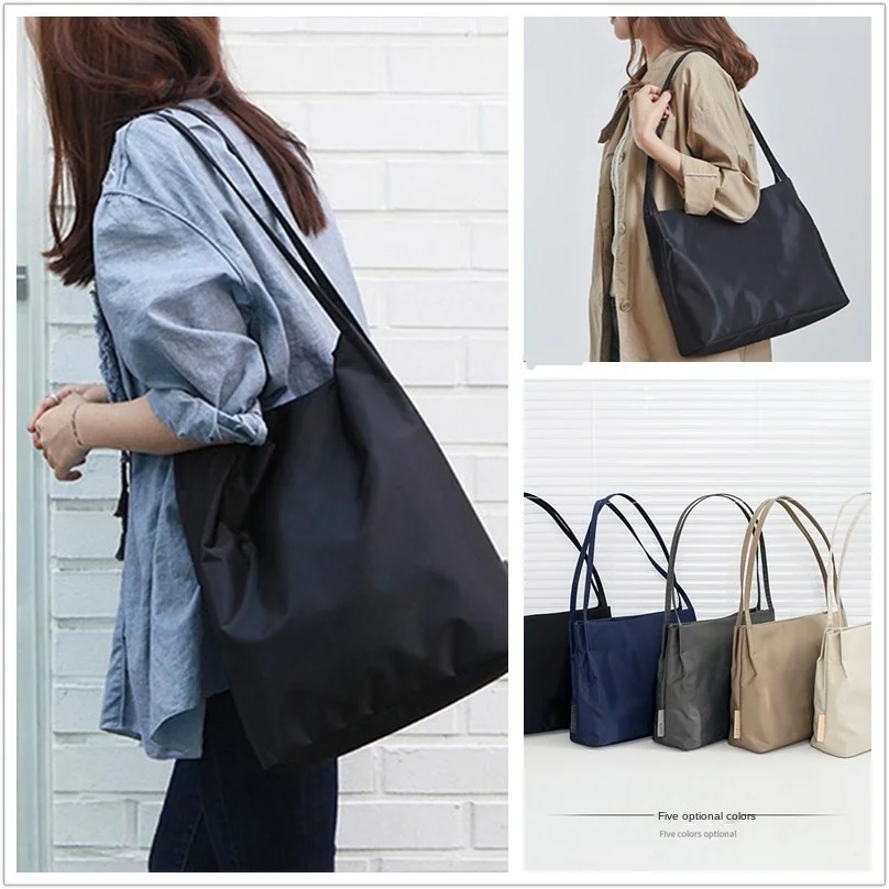 

Women's shoulder bag women's 2020 new Nylon canvas underarm bag fashion Mommy Tote bag
