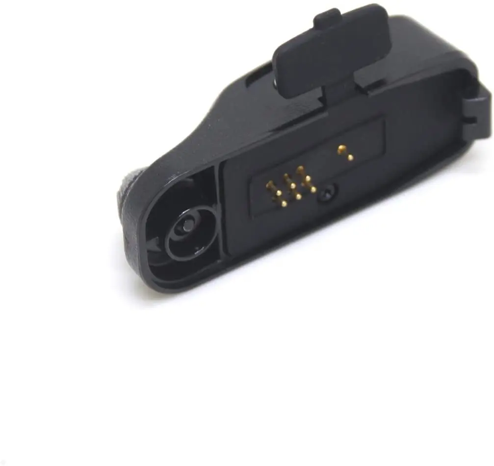 Audio Adaptor for Motorola MOTOTRBO Radio DGP4150 DGP8050 APX7000 XIR P8668 DP3400 DGP6150 APX6000 HLN9783 to 2 PIN Plug Jack