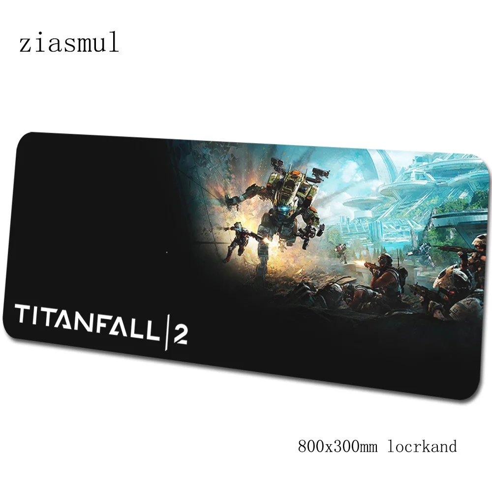 Titanfall коврик для мыши 80x30 см игровой коврик для мыши подарок для игры большой коврик для мыши геймерский компьютерный стол гелевый коврик notbook mousemat pc - Цвет: pattern 5