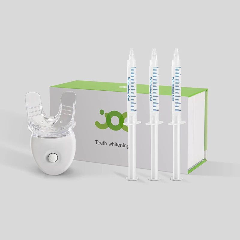 Набор для отбеливания зубов со светильник кой набор гелей профессиональные