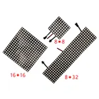 WS2812B 8x8 8x32 16x16 матрица DC5V WS2812b цифровая Гибкая индивидуально Адресуемая светильник вая панель Ws2812 SMD 5050