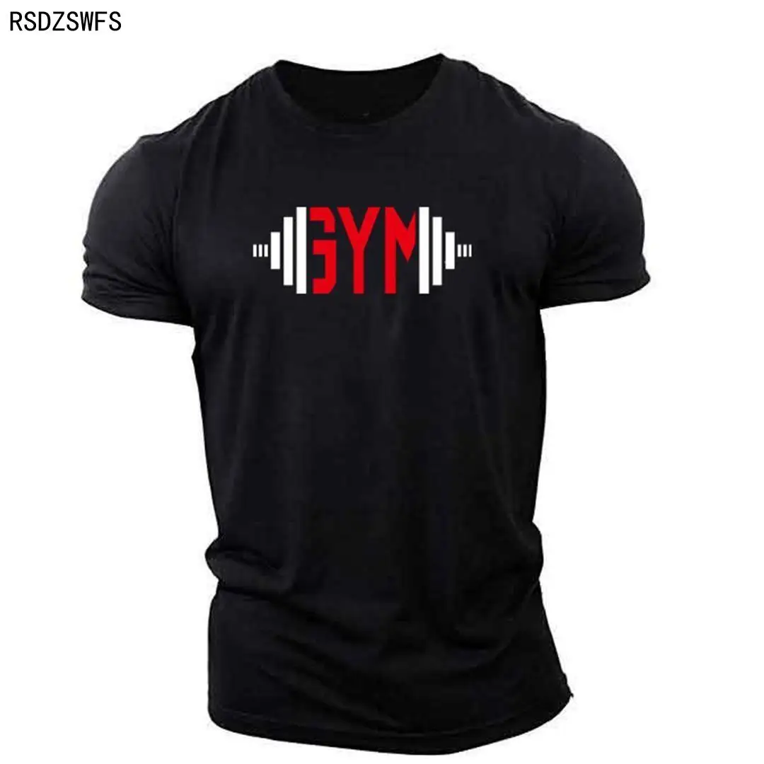 

3D Printing Men's T-shirt Outdoor Fitness Sportswear Retro White Black Plus Size 2021 Summer New Arrival
