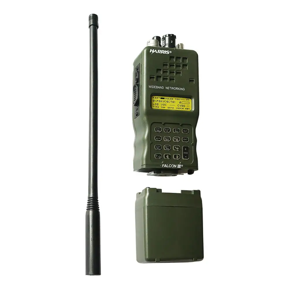 Слуховой тактический чехол для военной радиосвязи AN / PRC-152 Harris Tactical Tactical Model Virtual PRC 152 Interphone.