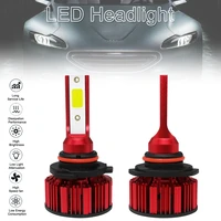 2pcs hb4 9006 q1 12000lm 6000k 120w cob led car headlight kit hi or lo light bulb