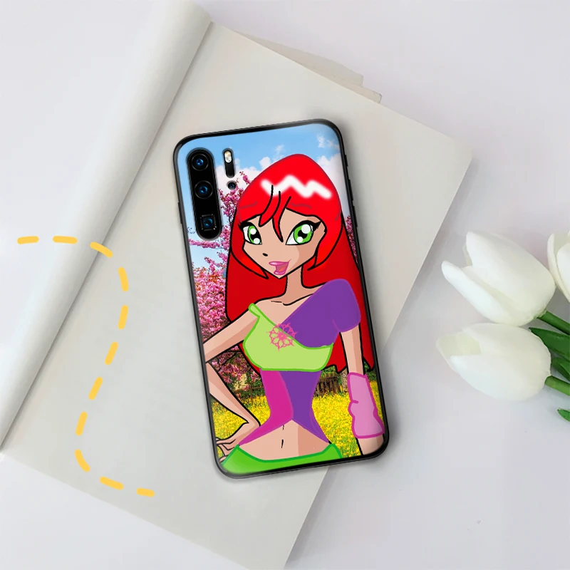 Роскошный черный чехол Winx для huawei P Smart Z 2018 P20 Pro P8 P9 Mini P10 2019 P30 LITE | Мобильные