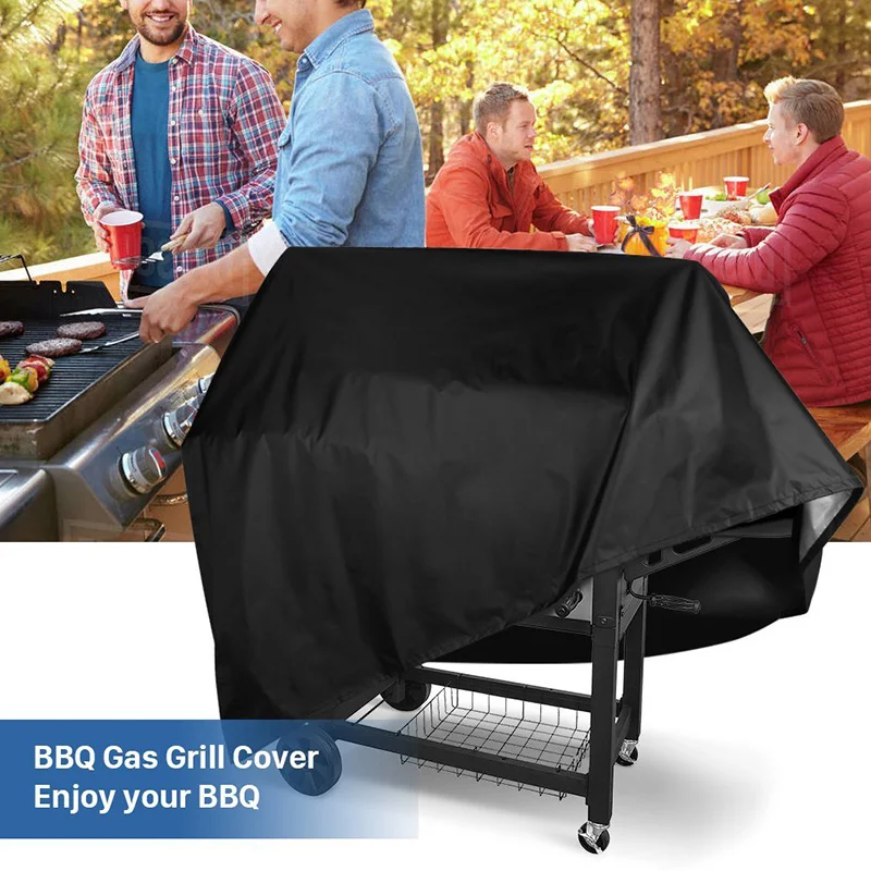 walfos brand waterproof bbq grill barbeque cover outdoor rain grill barbacoa anti dust protector for gas charcoal electric barbe free global shipping