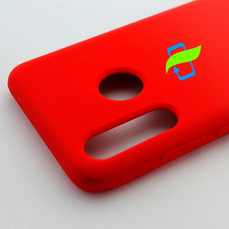 Силиконовый чехол для Huawei P40 Lite жидкий силиконовый P20 P30 Pro Nova 3E 4E 6 7 8 SE задняя