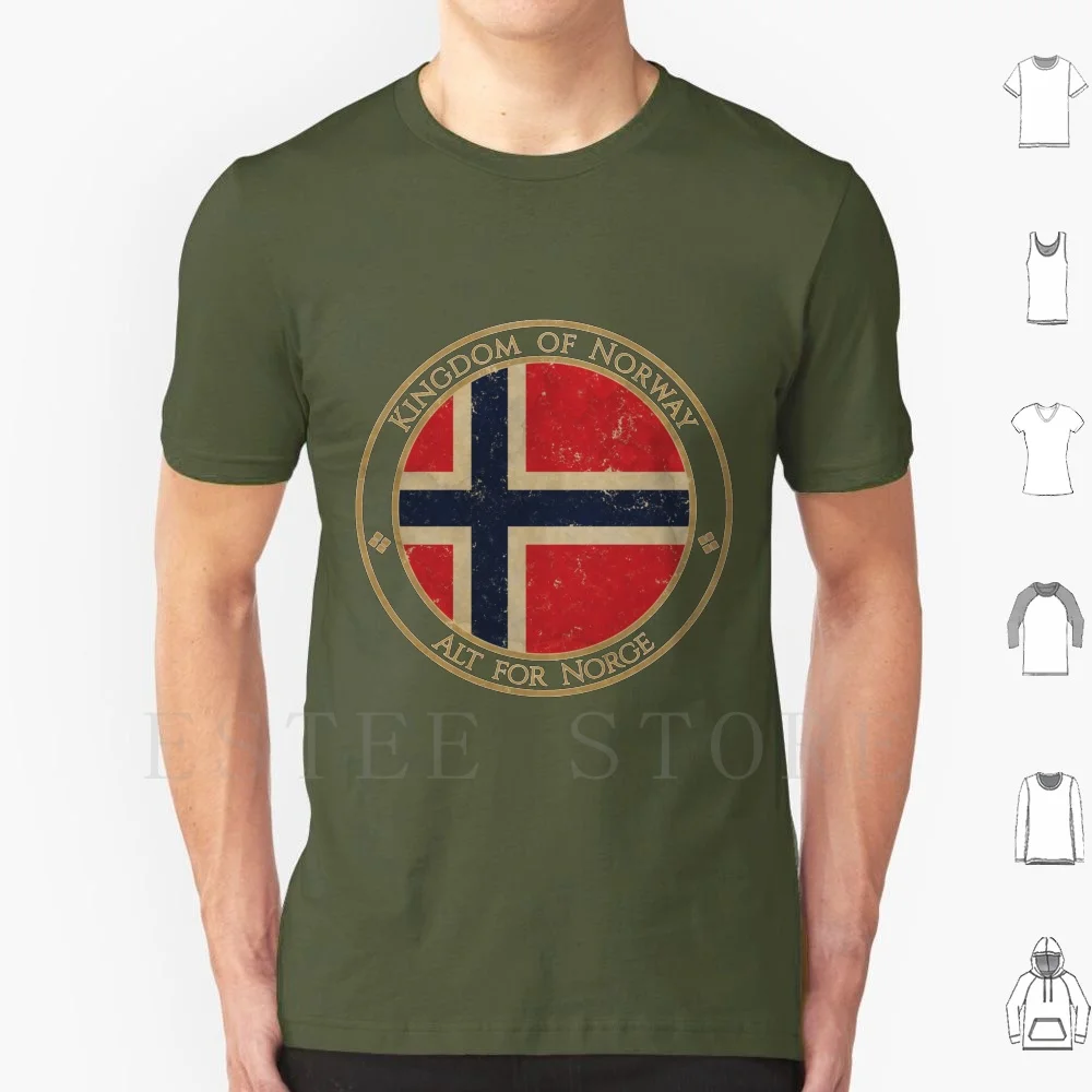 

Vintage Kingdom Of Norway Europe European Flag T Shirt Men Cotton 6Xl Dragonxx Norway Norway Europe Norway Vintage Retro Norway
