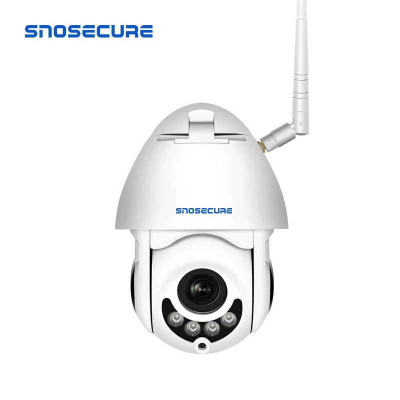 Беспроводная IP камера SNOSECURE HD1080P наружная PTZ Onvif 2 МП скоростная купольная