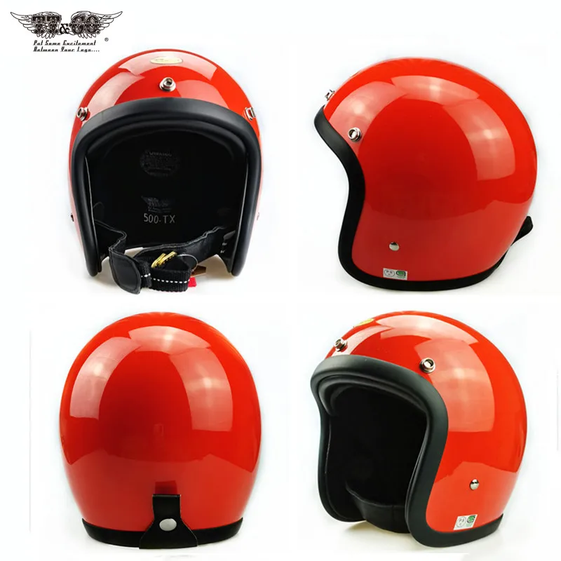 TT &amp CO японский мотоцикл Helmet мотоциклетные шлемы Cafe Racer из стекловолокна