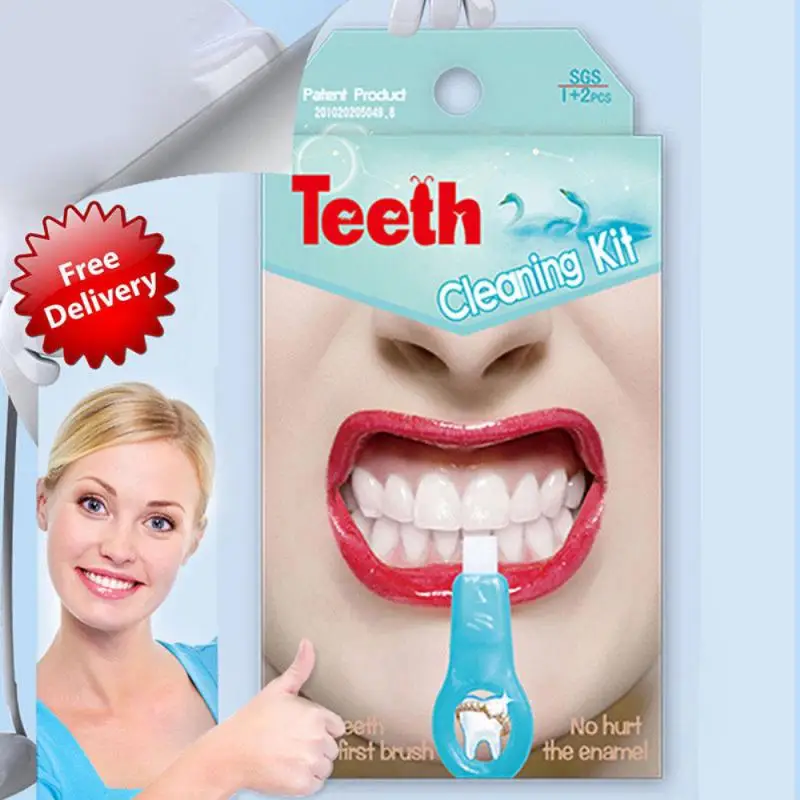 

2PC Cleaning Wipe 5PCS Nano Cleaning Strip Sponge Deep Stain Remover Tartar Tooth Whitening Cleaning Pen Oral Dental Health Care