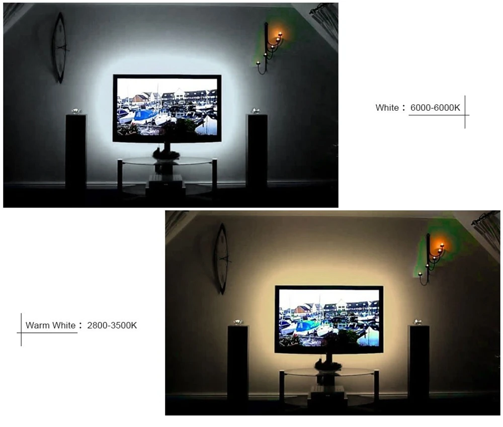 Сменная Светодиодная лента SMD2835 RGB USB 50 см 1 м 2 3 4 5 | Лампы и освещение