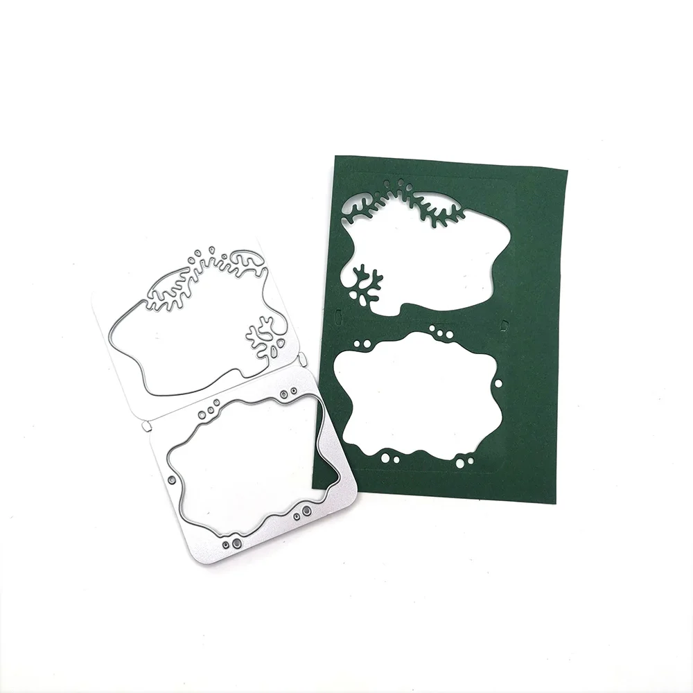 

Julyarts Frame Lace Photo Album Craft For Diy Scrapbooking Emboss Paper Card Making Die Mould Stencil