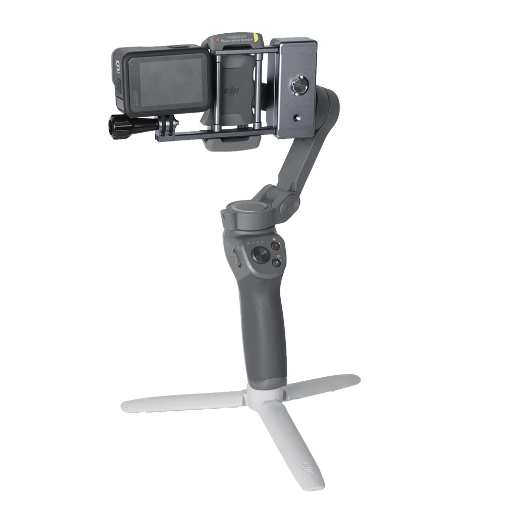DJI OSMO Action Gopro Универсальный адаптер для камеры OM5 Mobile 3 Регулируемый самовес дизайн