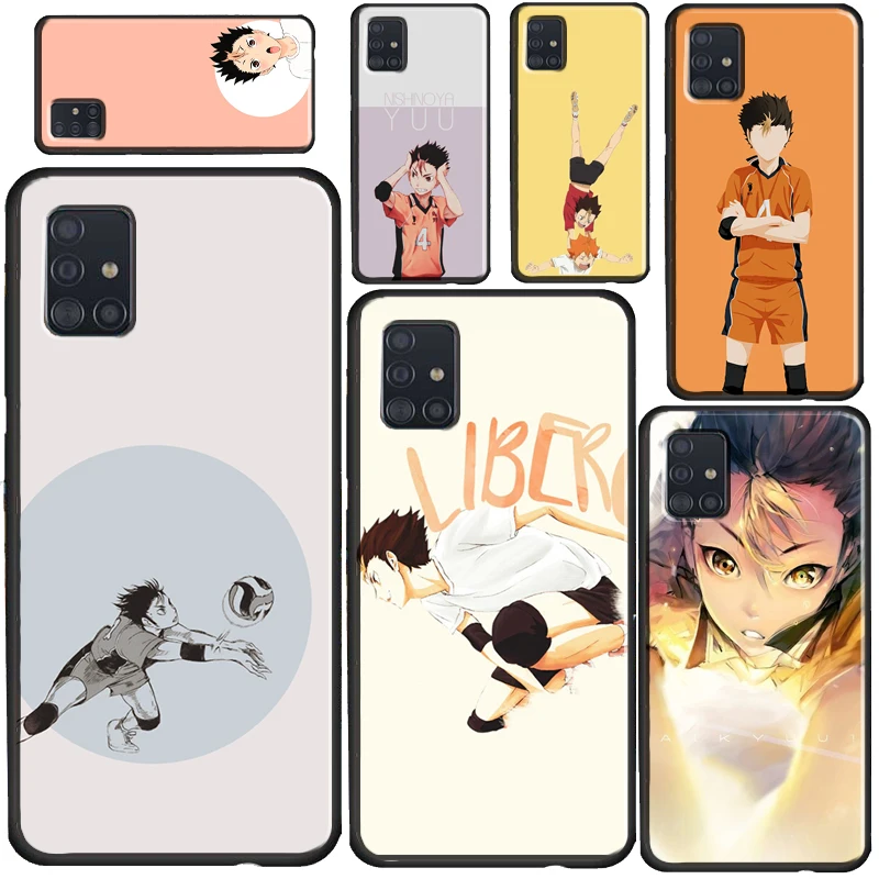 Yu Nishinoya Haikyuu чехол для Samsung Galaxy A12 A32 A42 A52 A72 A01 A02S A40 A50 A70 A20e A21S A11 A31 A51 A71 - купить по