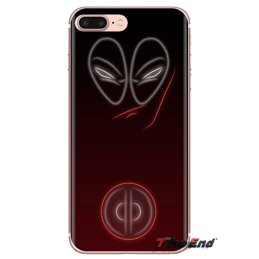 Для samsung Galaxy S2 S3 S4 S5 MINI S6 S7 edge S8 S9 Plus Note 2 3 4 5 8 Coque Fundas Deadpool Art Мягкие прозрачные чехлы |