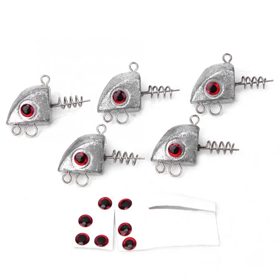 Рыболовные грузила с свинцовой головкой 5 шт. 30 г/40 г крючки для ловли нахлыстом