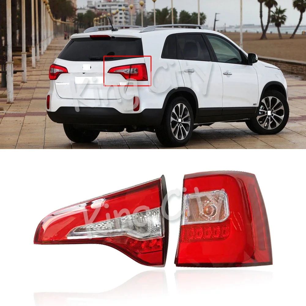 CAPQX для Kia Sorento 2013- задний тормоз светильник задний светильник хвост светильник taillamp задний фонарь фары