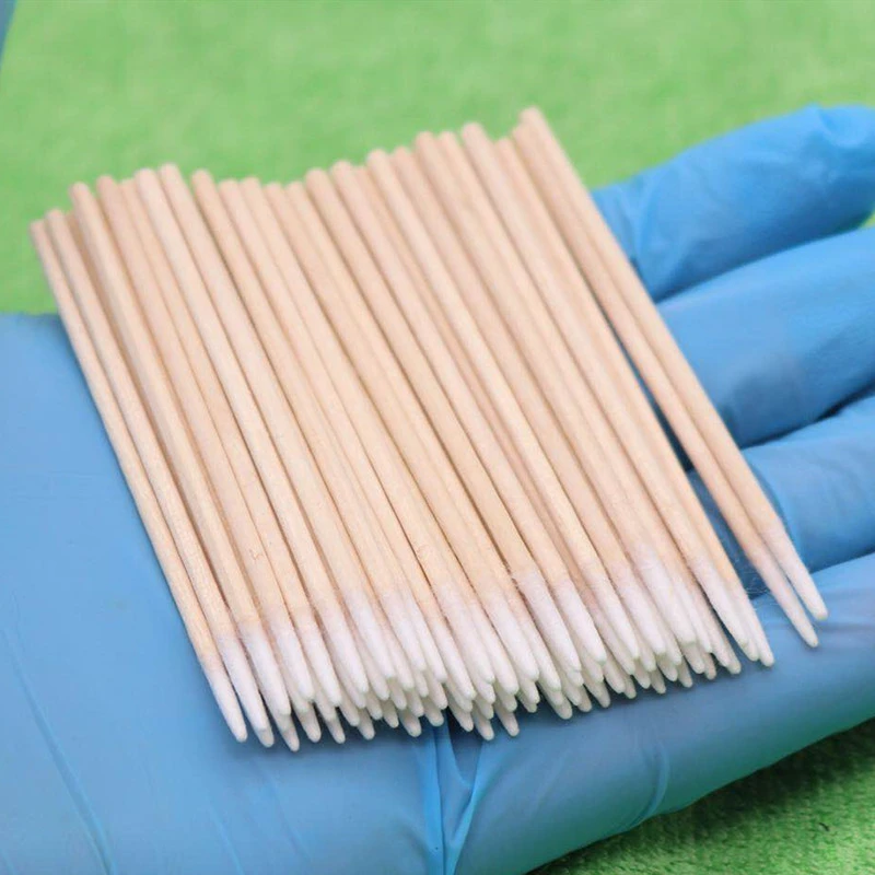 300 шт. деревянные ватные тампоны косметика Перманентный макияж здоровье