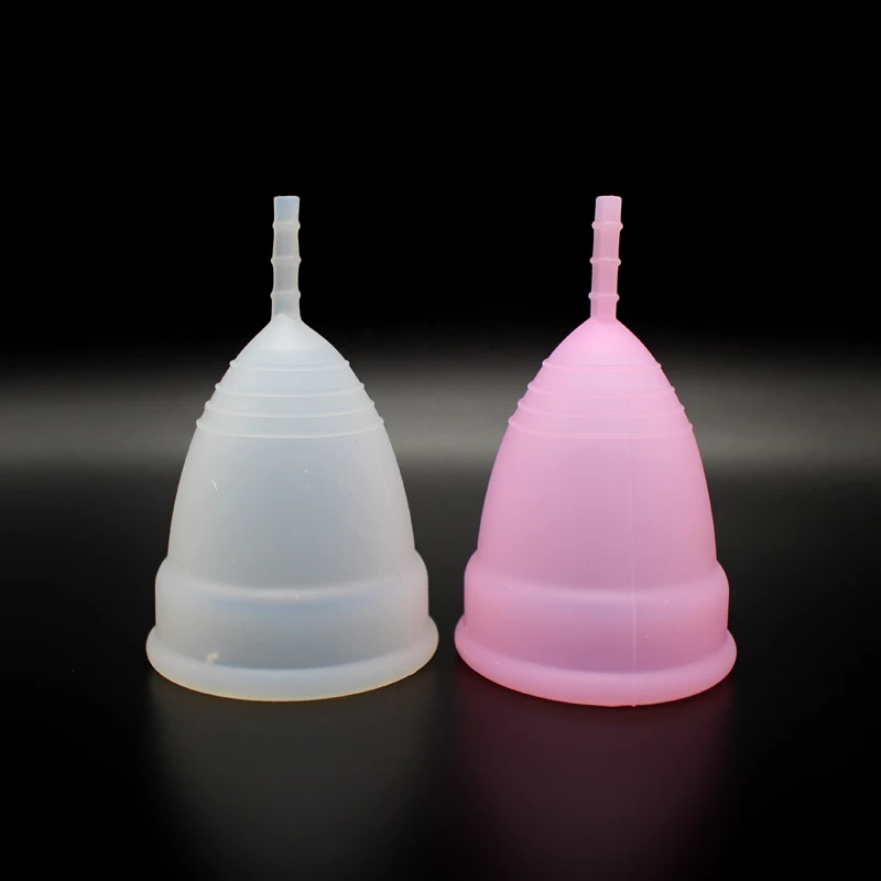 Медицинская силиконовая Мягкая менструальная чаша для женщин Женская гигиена
