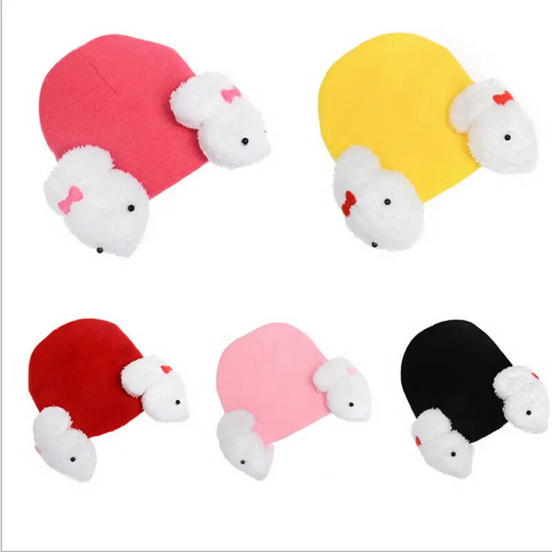 2020 Новая Модная хлопковая детская шапка принцессы для девочек мягкая теплая