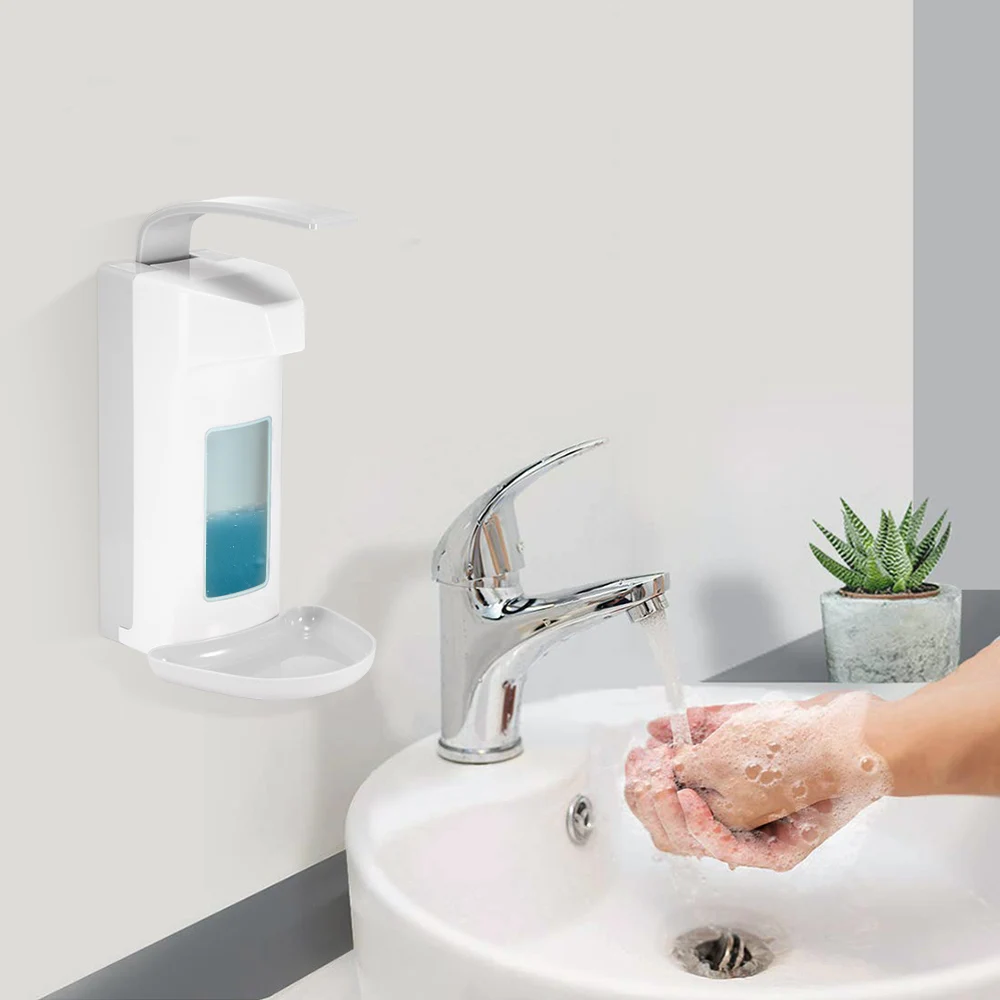 1000 мл дозатор для жидкого мыла настенный ручной шампунь дезинфицирующее